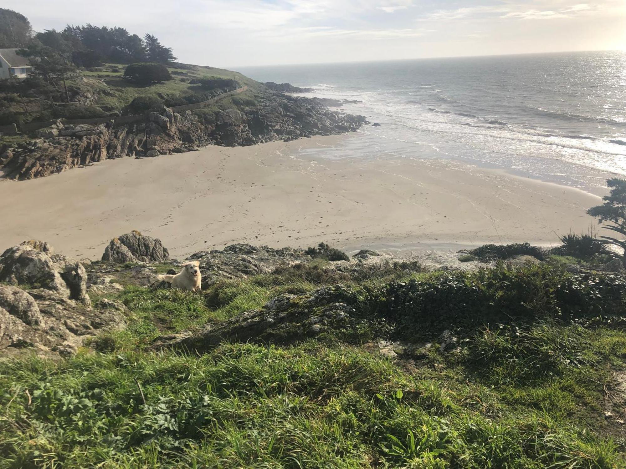Villa Tidinghi, Plage De Rospico A Pied Nevez Bagian luar foto