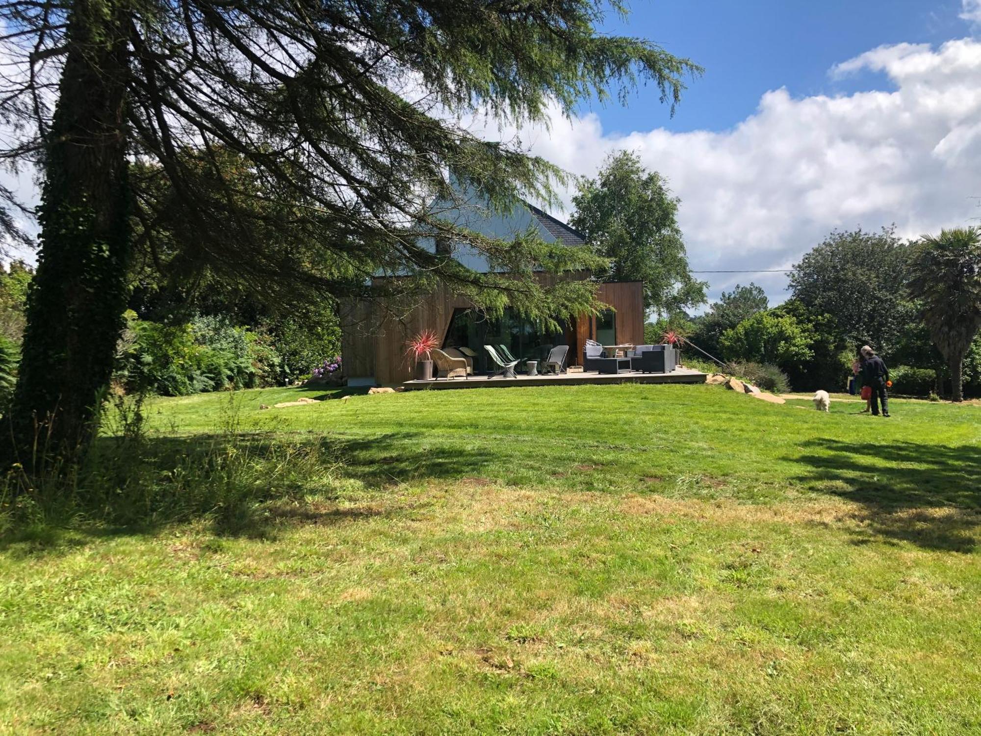 Villa Tidinghi, Plage De Rospico A Pied Nevez Bagian luar foto